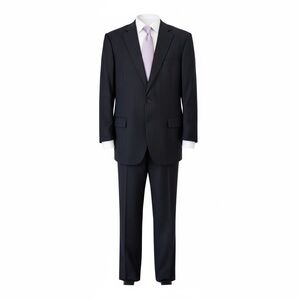 Brooks Brothers 1818 Fitzgerald Trabaldo Togna Wool Dark Pinstripe Suit